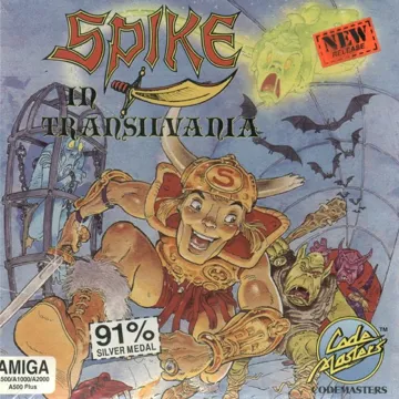 Spike in Transylvania box cover front